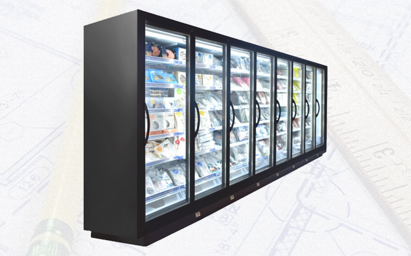 Commercial Vertical Display Cabinet